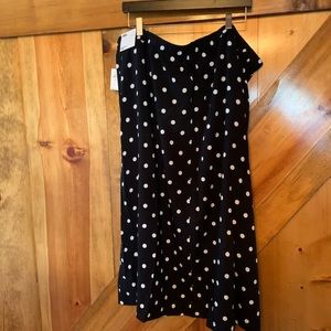 Old Navy Polka black Dot Skirt